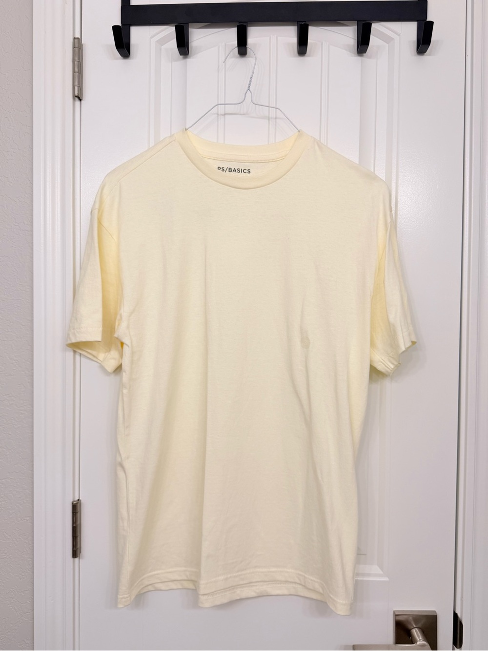 PacSun Pale Yellow Crew Neck Tee